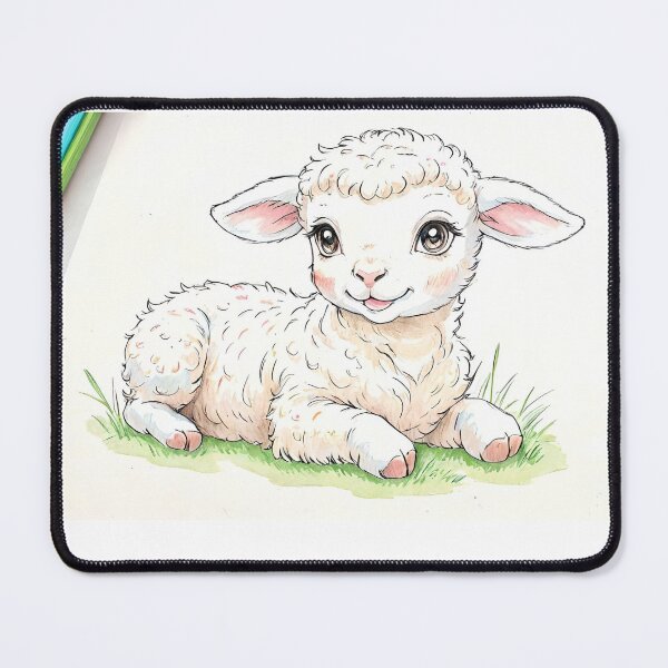Item preview, Baby Lamb designed and sold by MoonBunniie.