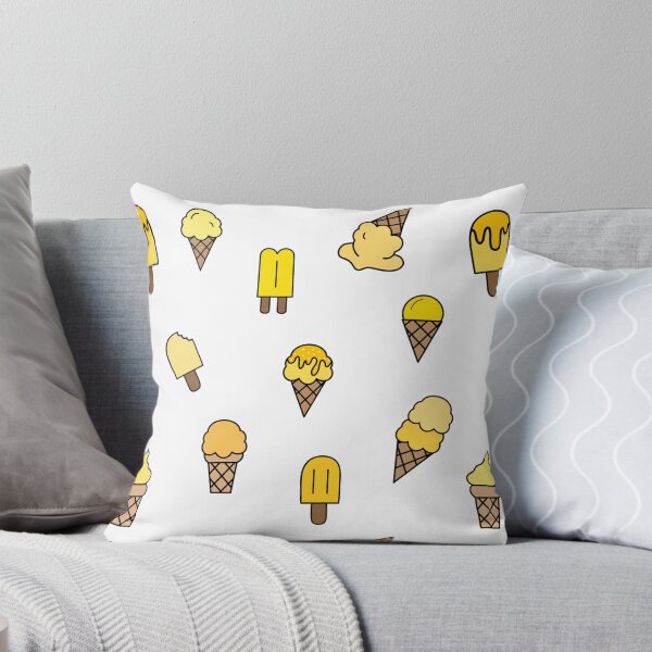 Item preview, Yellow Ice Cream Doodles designed and sold by SiriuslyShawni.