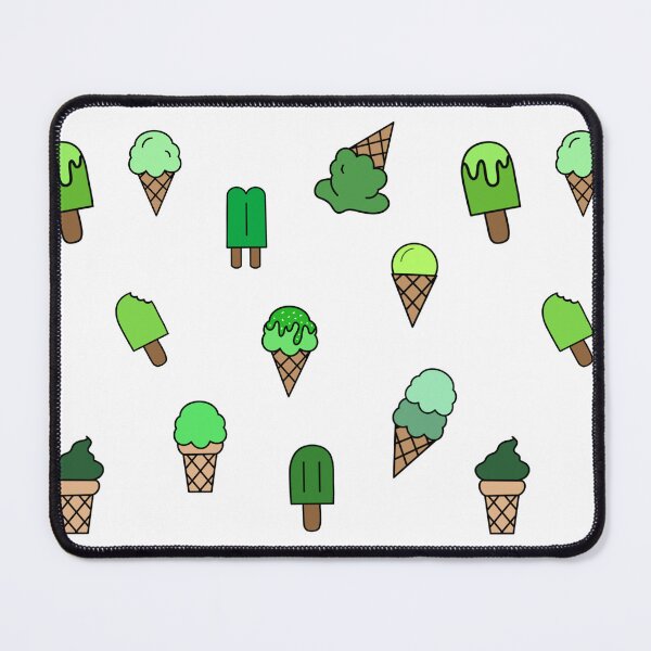 Item preview, Green Ice Cream Doodles designed and sold by SiriuslyShawni.