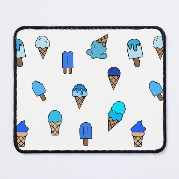 Item preview, Blue Ice Cream Doodles designed and sold by SiriuslyShawni.