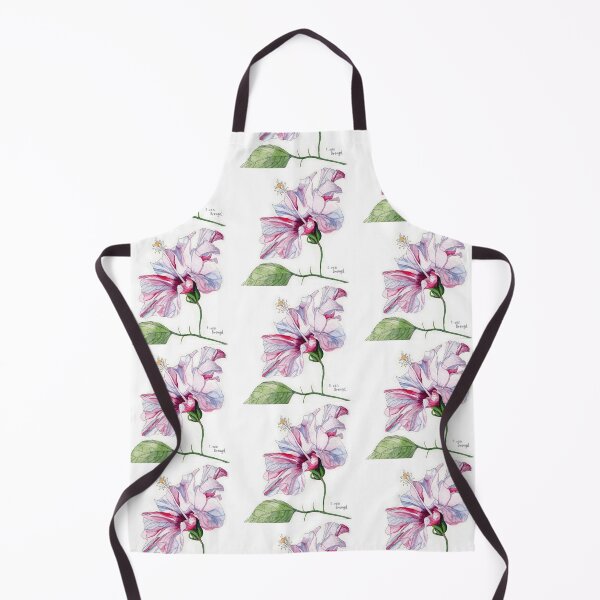 Aperçu de l'œuvre Fleur d'hibiscus rose à l'aquarelle créée et vendue par esvb.