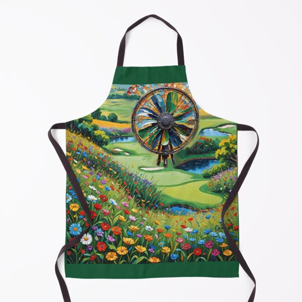 Item preview, IvaRenée Fan on the Golf Course designed and sold by IvaRenee.