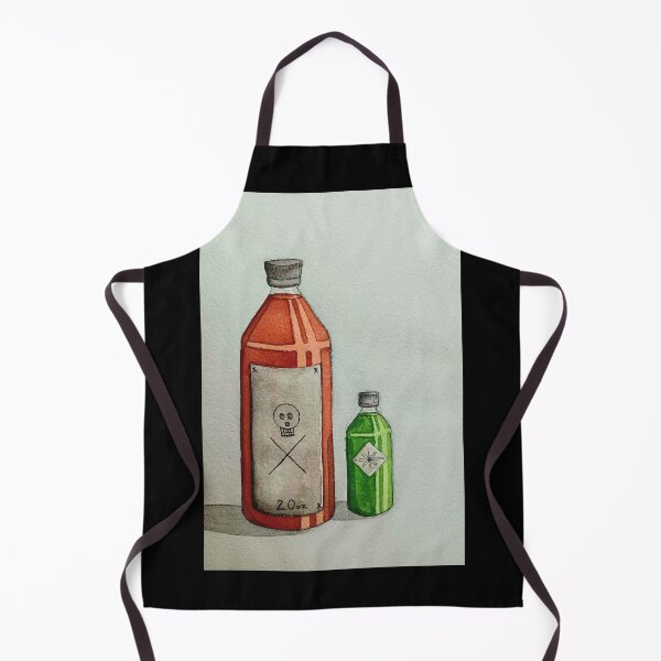 Item preview, Hot sauce bottles red / green designed and sold by ImitationArt.