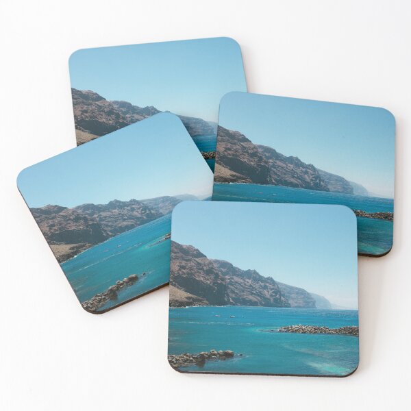 Item preview, Cliffs and turquoise water designed and sold by rhosbahu.
