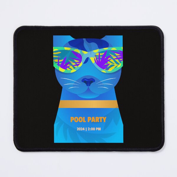 Item preview, Pool Party Kitty designed and sold by TiTo-777shop.