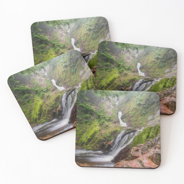 Item preview, Gorge with waterfall designed and sold by Alla Gill.