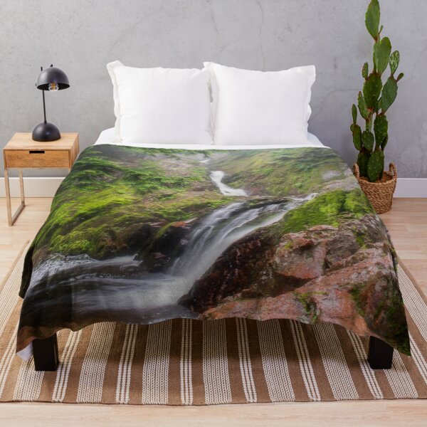 Item preview, Gorge with waterfall designed and sold by Alla Gill.