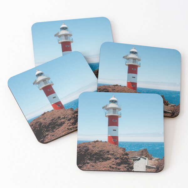 Item preview, Lighthouse on rocks designed and sold by rhosbahu.