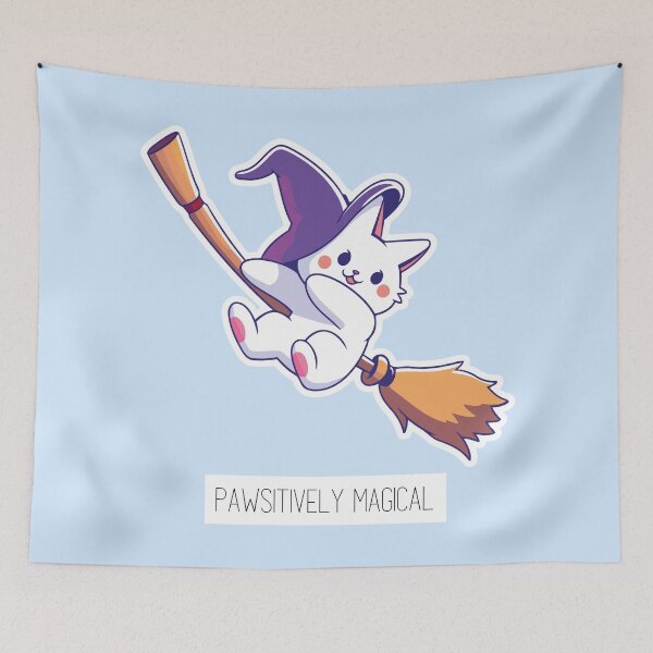 Item preview, Pawsitively magical #CatGifts #CatLady #CatMom #CatDad #CatLife designed and sold by Anna Halasek.