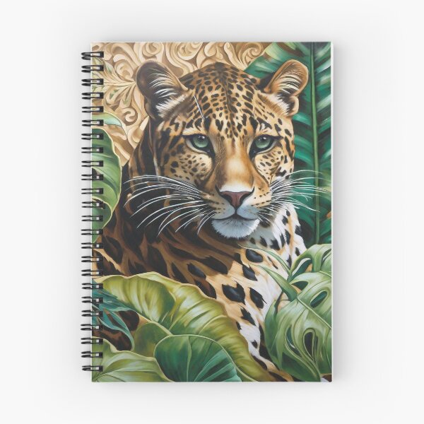 Item preview, Leopard in Emerald Kingdom designed and sold by MoodyMuseArt.