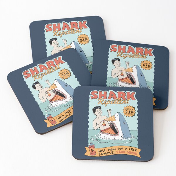 Item preview, Shark Repellent designed and sold by coffeeman.
