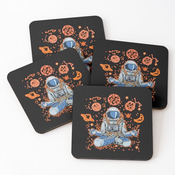 Item preview, Meditating Astronaut designed and sold by WoodburyLake.