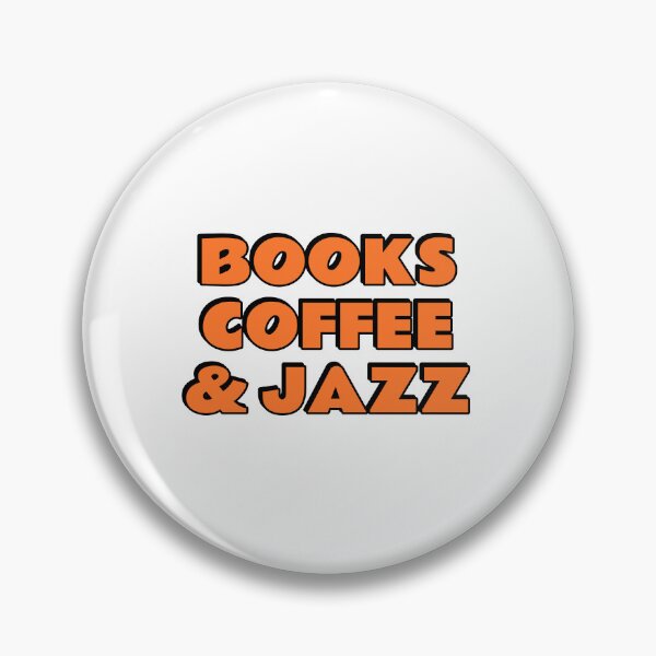 Artikelvorschau, Bücher Kaffee und Jazz entworfen und verkauft von Inspirationmotivation.