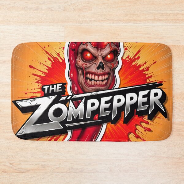 Item preview, The Scary Spicy Zompepper Zombie Chili designed and sold by TheArtOfPat.