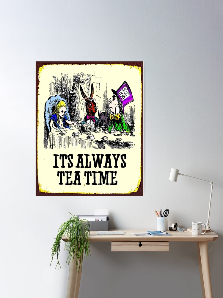 Alice in Wonderland Prints - 11x14 Unframed Wall Art Print Poster - Perfect  Alice in Wonderland Gifts and Decorations (Who Stole The Tarts?)