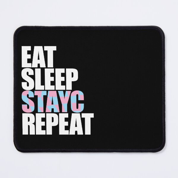 Item preview, Eat Sleep STAYC Repeat kpop designed and sold by DubuStore.