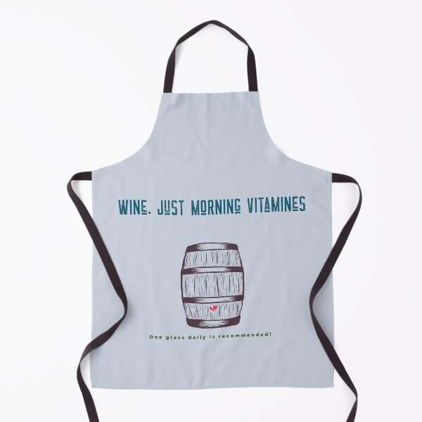Item preview, Wine.Just Morning vitamines. Satiric slogan. designed and sold by MyxDes.