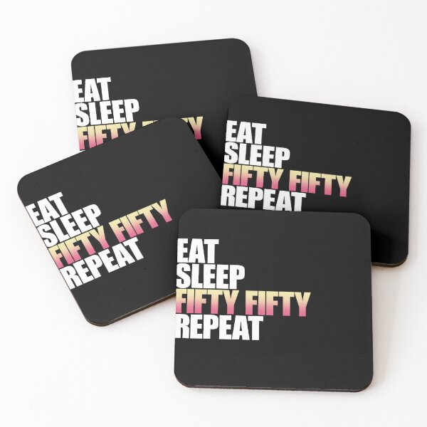 Item preview, Eat Sleep Fifty Fifty Repeat kpop designed and sold by DubuStore.
