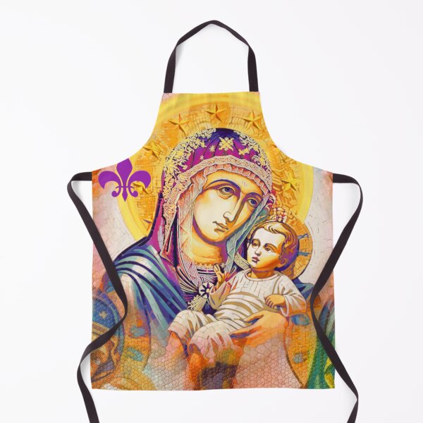Item preview, Byzantine Icon of Mother Mary Holding Baby Jesus designed and sold by Sanctum Icons.