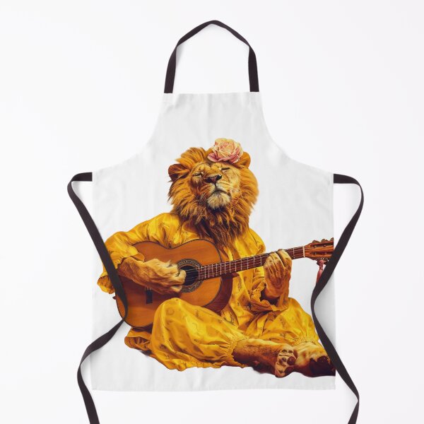 Item preview, Lion with giutar designed and sold by PixcelStudioB.