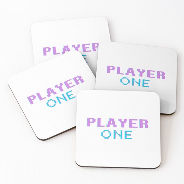 Item preview, PLAYER ONE - 8 BIT - VIDEO GAMES - GAMER - GAMING - PIXEL - Cute Art  designed and sold by ShopFanGirl.