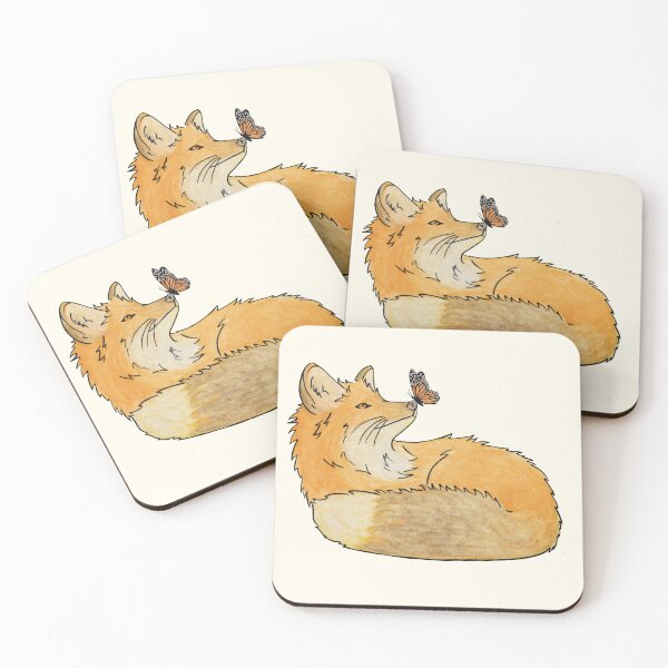 Item preview, Fox and Butterfly Design  designed and sold by skye-studio.