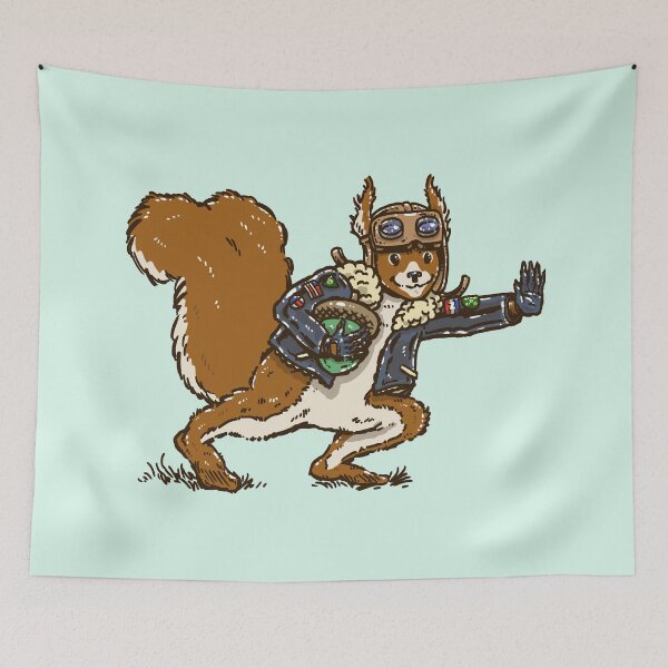 Item preview, Squirrel with an acorn designed and sold by nickv47.
