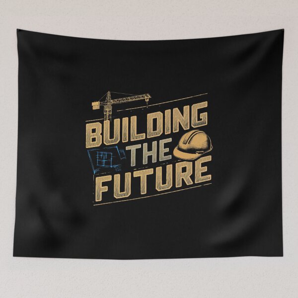 Item preview, Building the Future - Construction Workers designed and sold by SewnMemories.