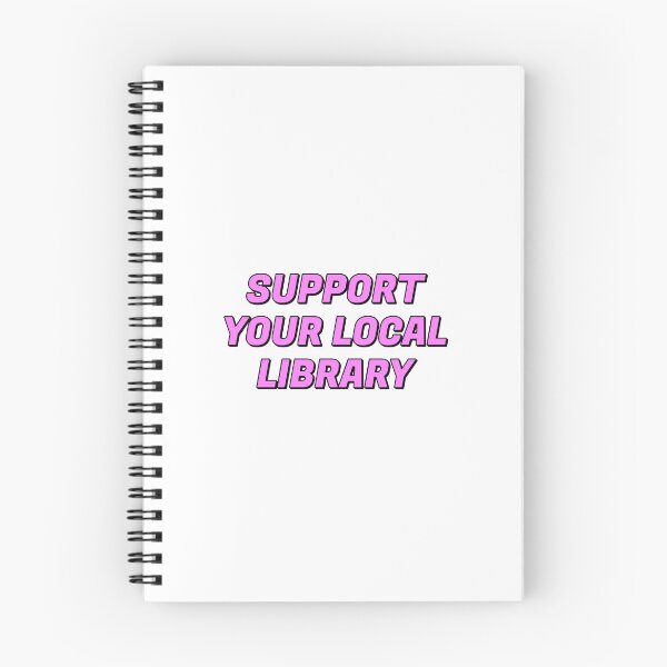 Item preview, Support your local library  designed and sold by Inspirationmotivation.