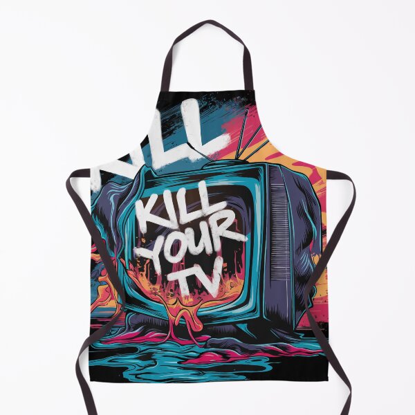 Item preview, Kill Your TV (Color Splat) designed and sold by ShepuShuki.