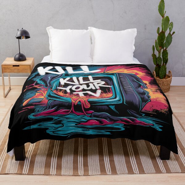 Item preview, Kill Your TV (Color Splat) designed and sold by ShepuShuki.