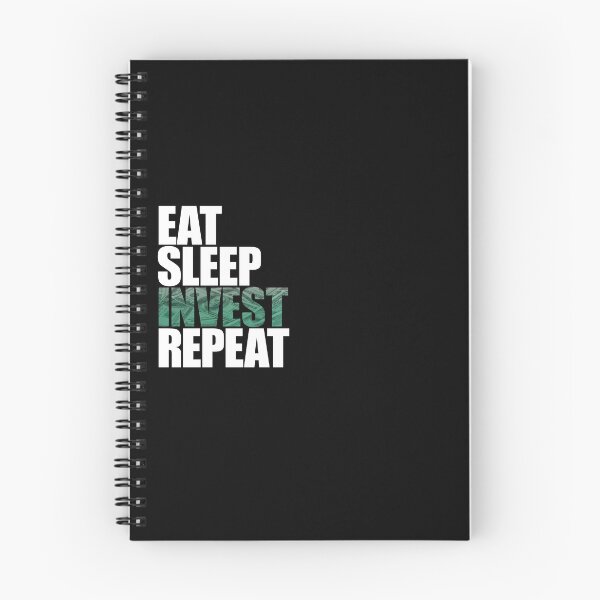 Item preview, Eat Sleep Invest Repeat designed and sold by DubuStore.