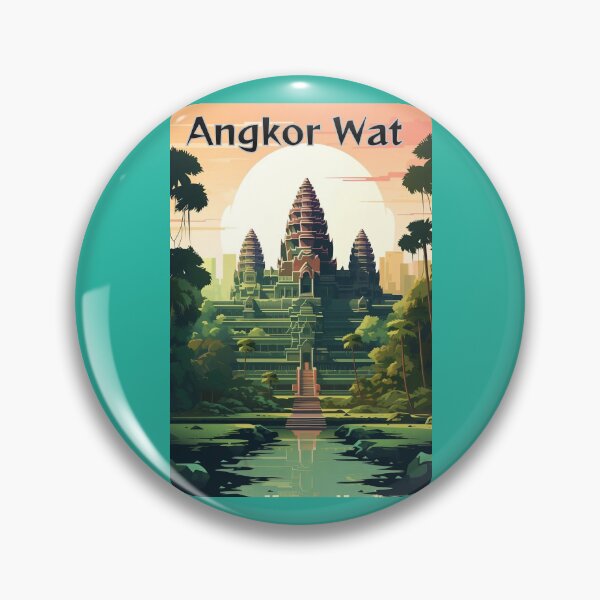 Item preview, Angkor Wat Poster designed and sold by Pixel-Lair.