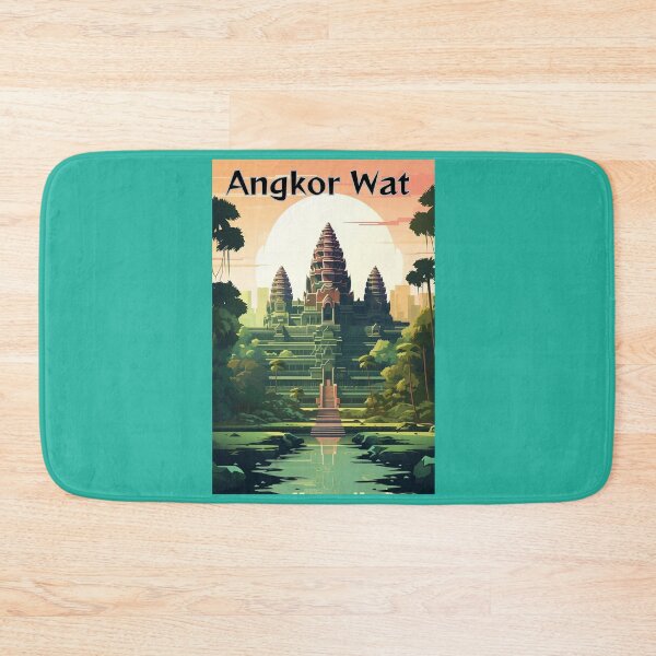 Item preview, Angkor Wat Poster designed and sold by Pixel-Lair.