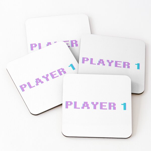 Item preview, PLAYER ONE - 8 BIT - VIDEO GAMES - GAMER - GAMING - PIXEL - Cute Art  designed and sold by ShopFanGirl.
