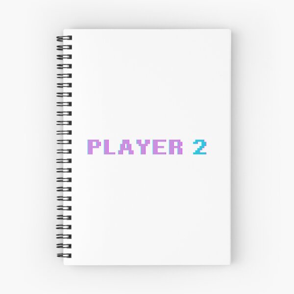 Item preview, PLAYER TWO - 8 BIT - VIDEO GAMES - GAMER - GAMING - PIXEL - Cute Art  designed and sold by ShopFanGirl.
