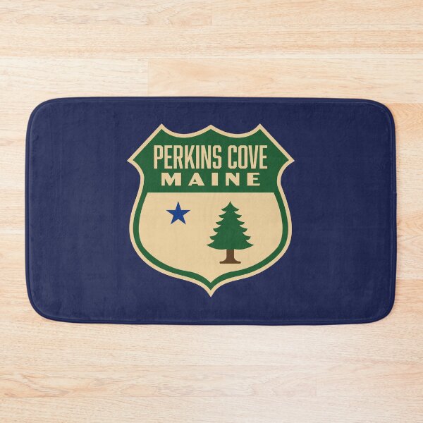 Item preview, Vintage Perkins Cove Maine Pine Tree Shield designed and sold by deadmansupplyco.