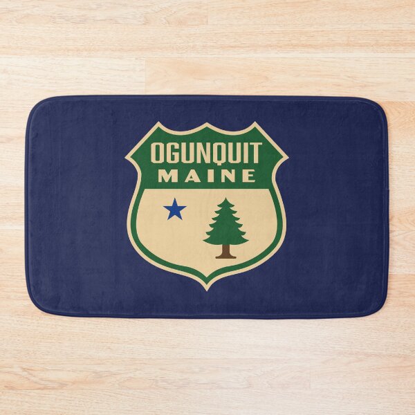 Item preview, Vintage Ogunquit Maine Pine Tree Shield designed and sold by deadmansupplyco.