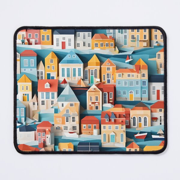 Item preview, Origami Art - Charming Retreat: Explore an English Seaside Town designed and sold by ArtfulFolds.
