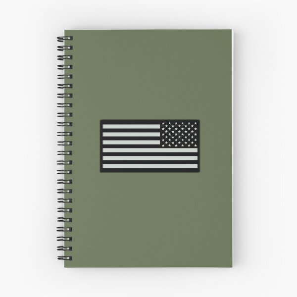 Item preview, IR U.S. Flag on Military Green Background designed and sold by Jared Davies.