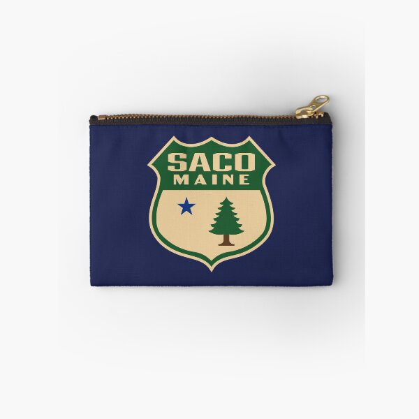 Item preview, Vintage Saco Maine Pine Tree Shield designed and sold by deadmansupplyco.