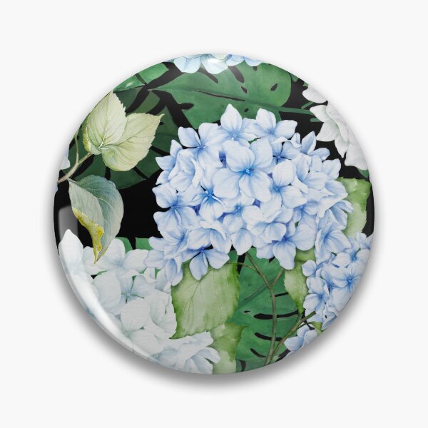 Item preview, Blue and White Hydrangea designed and sold by aboniteblanc.