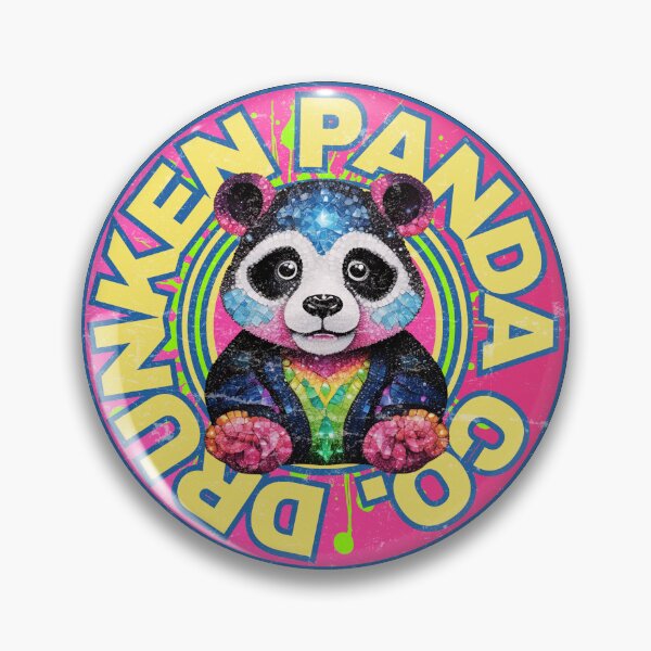 Item preview, Drunken Panda Co. designed and sold by pUNKnown.