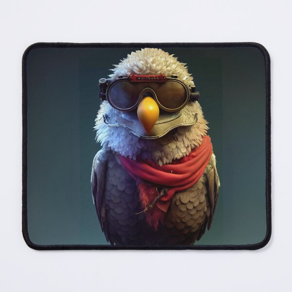 Item preview, Cyberpunk Pirate Vulture designed and sold by Sillytoe.