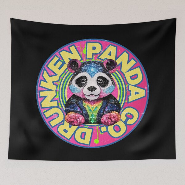 Item preview, Drunken Panda Co. designed and sold by pUNKnown.