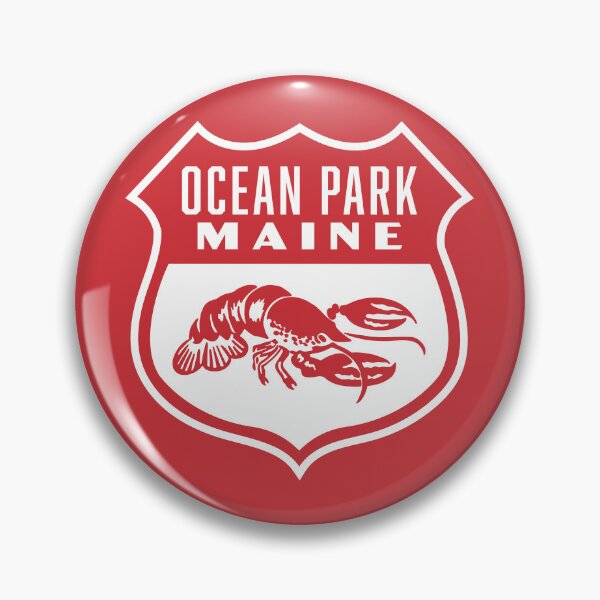 Item preview, Vintage Ocean Park Maine Lobster Shield designed and sold by deadmansupplyco.