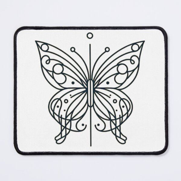 Item preview, Charming Minimalistic Butterfly designed and sold by Dynke.