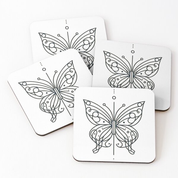 Item preview, Charming Minimalistic Butterfly designed and sold by Dynke.
