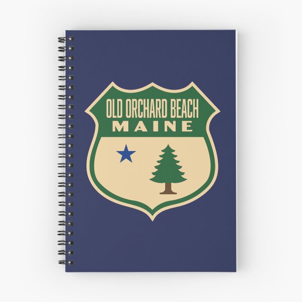 Item preview, Vintage Old Orchard Beach Maine Pine Tree Shield designed and sold by deadmansupplyco.
