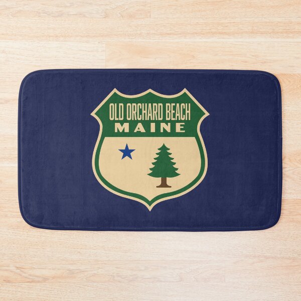 Item preview, Vintage Old Orchard Beach Maine Pine Tree Shield designed and sold by deadmansupplyco.